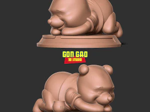Pooh is sleeping 3D Print Model