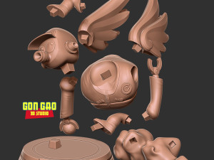 Toribot - Akira Toriyama Modelo de impresión 3D