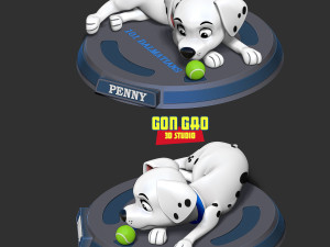 Penny - 101 dalmatians Model do druku 3D