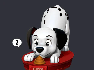 Lucky - 101 dalmatians 3D Print Model