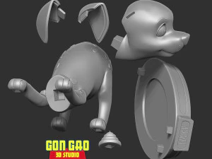 Lucky - 101 dalmatians 3D Print Model