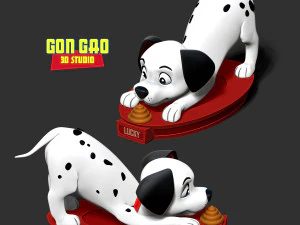 Lucky - 101 dalmatians 3D Print Model