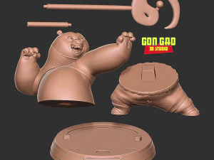 Master Po - Kung Fu Panda 4 3D Print Model