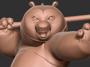Master Po - Kung Fu Panda 4 3D Print Model