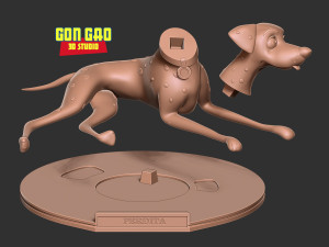 Perdita - 101 Dalmatians Fanart 3Dプリントモデル