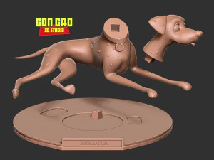 Perdita - 101 Dalmatians Fanart 3D Print Model