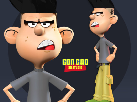 Brad Buttowski Fanart Modello di stampa 3D