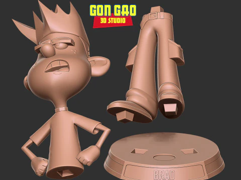 Brad Buttowski Fanart 3D Print Model