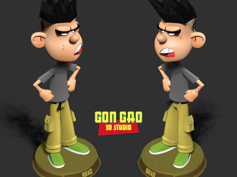 Brad Buttowski Fanart 3D Print Model