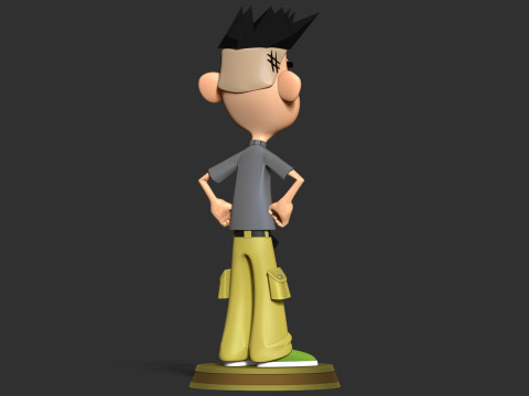 Brad Buttowski Fanart 3D-printmodel