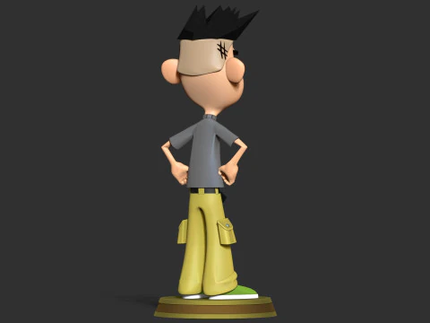 Brad Buttowski Fanart 3D Print Model