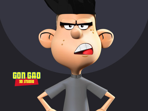 Brad Buttowski Fanart 3D-printmodel