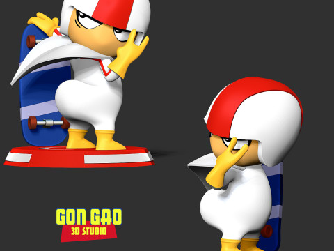 Kick Buttowski Fanart Modèles 3D en vedette