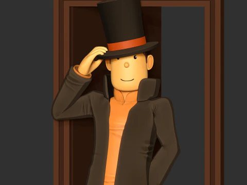 Профессор Лейтон 3D Принт Модель