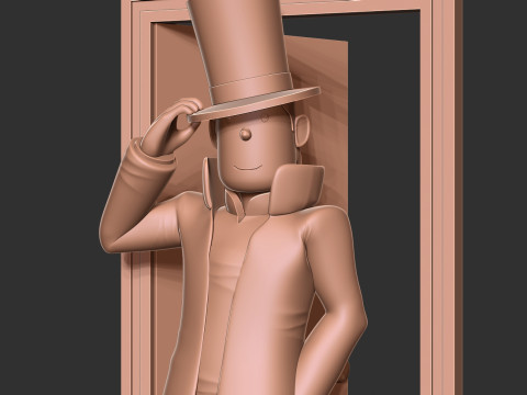 Professor Layton 3D Print Model