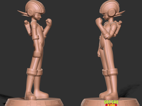 Mega Man Battle Network Model do druku 3D
