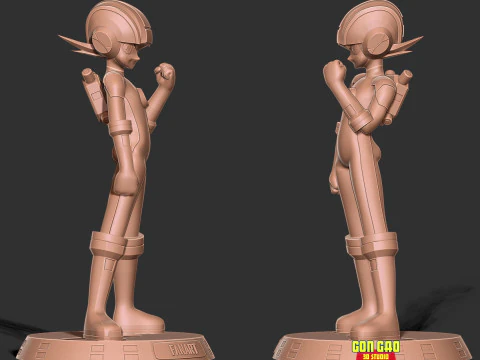 Mega Man Battle Network 3D Print Model