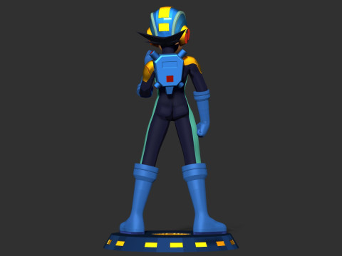Mega Man Battle Network Model do druku 3D