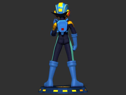 Mega Man Battle Network 3D Print Model
