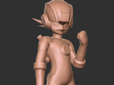 Mega Man Battle Network Model do druku 3D