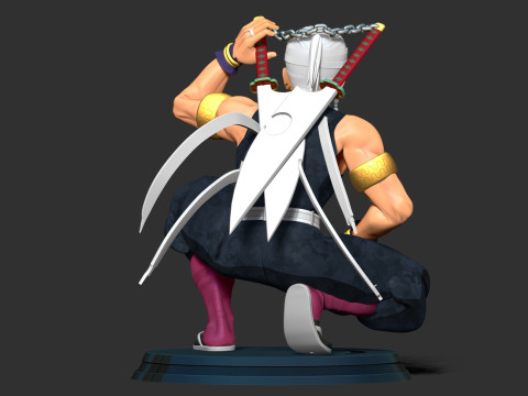 Tengen Uzui - Demon Slayer Model Cetak 3D