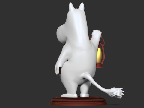 Moomin Model Cetak 3D