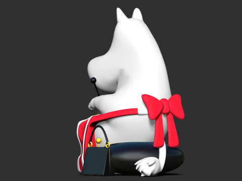 Moominmamma 3D प्रिंट मॉडल