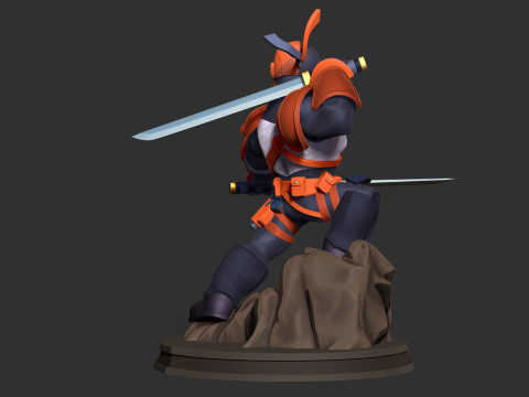 Deathstroke Fanart 3D-printmodel