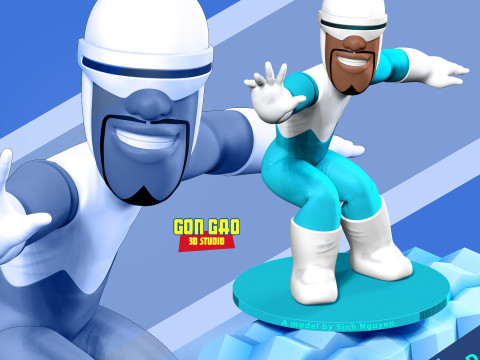 Frozone 3D Print Model
