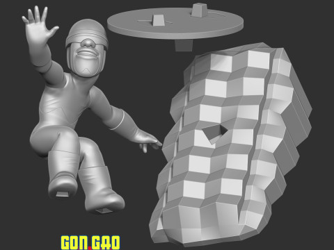Frozone 3D Принт Модель