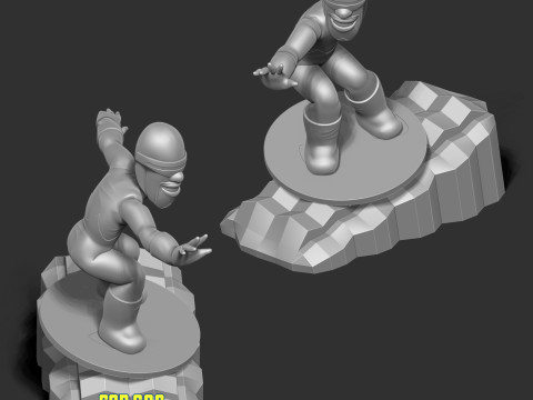 Frozone 3D Принт Модель