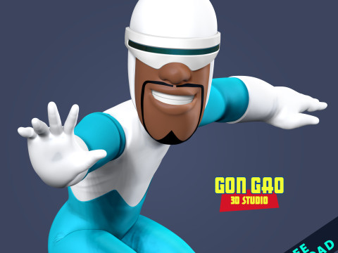Frozone 3D Принт Модель