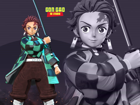 Tanjiro Kamado 3D Print Model