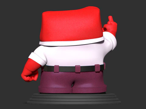 Anger - Inside Out 2 Fanart 3D Print Model