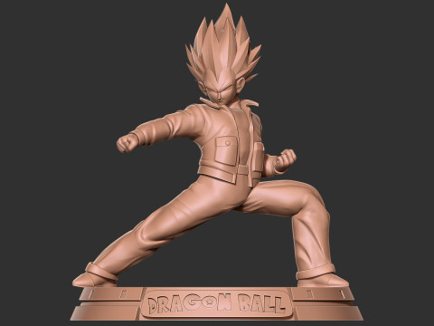 Vegeta - Dragon Ball Fanart 3D Baskı Modeli