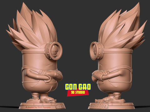 Vegeta Minion 3D 打印模型