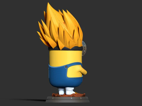Vegeta Minion 3D Print Model