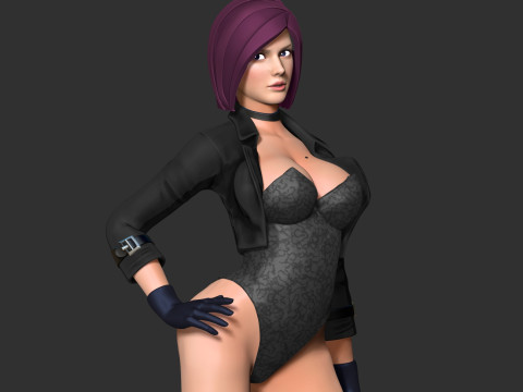 Black Assassin Model Cetak 3D