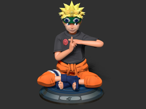 Naruto Modelo de Impressão 3D