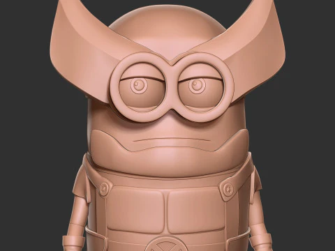 Wolverine Minion 3D 3D Print Model