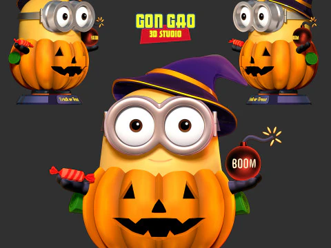 Halloween Bob Model Cetak 3D