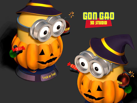 Halloween Bob Model Cetak 3D