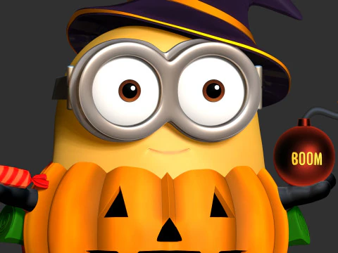 Halloween Bob Model Cetak 3D