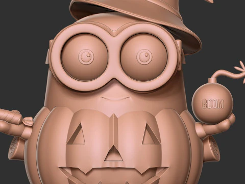 Halloween Bob Model Cetak 3D