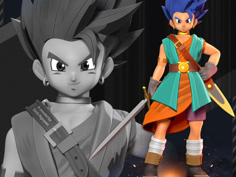 Rek - Dragon Quest Modello di stampa 3D