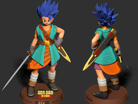 Rek - Dragon Quest 3D Print Model