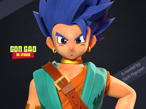 Rek - Dragon Quest 3D-Druckmodell