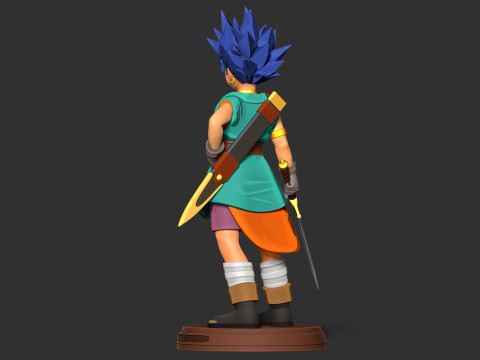Rek - Dragon Quest 3D-Druckmodell