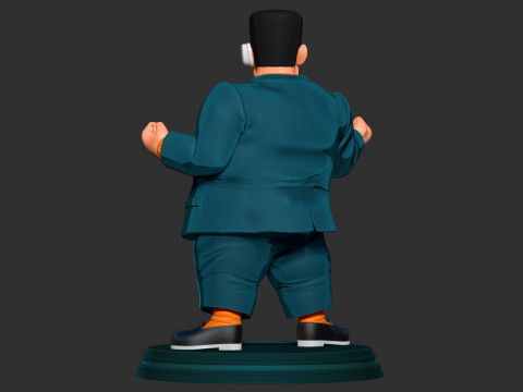 Android 8 - Dragon Ball Fanart Model Cetak 3D
