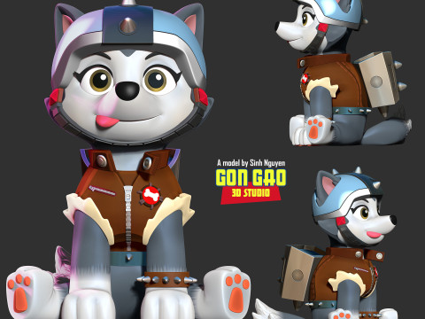 Paw Patrol - Gasket 3Dプリントモデル
